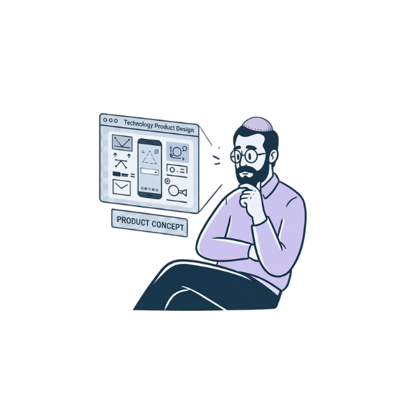 man thinking over statistics